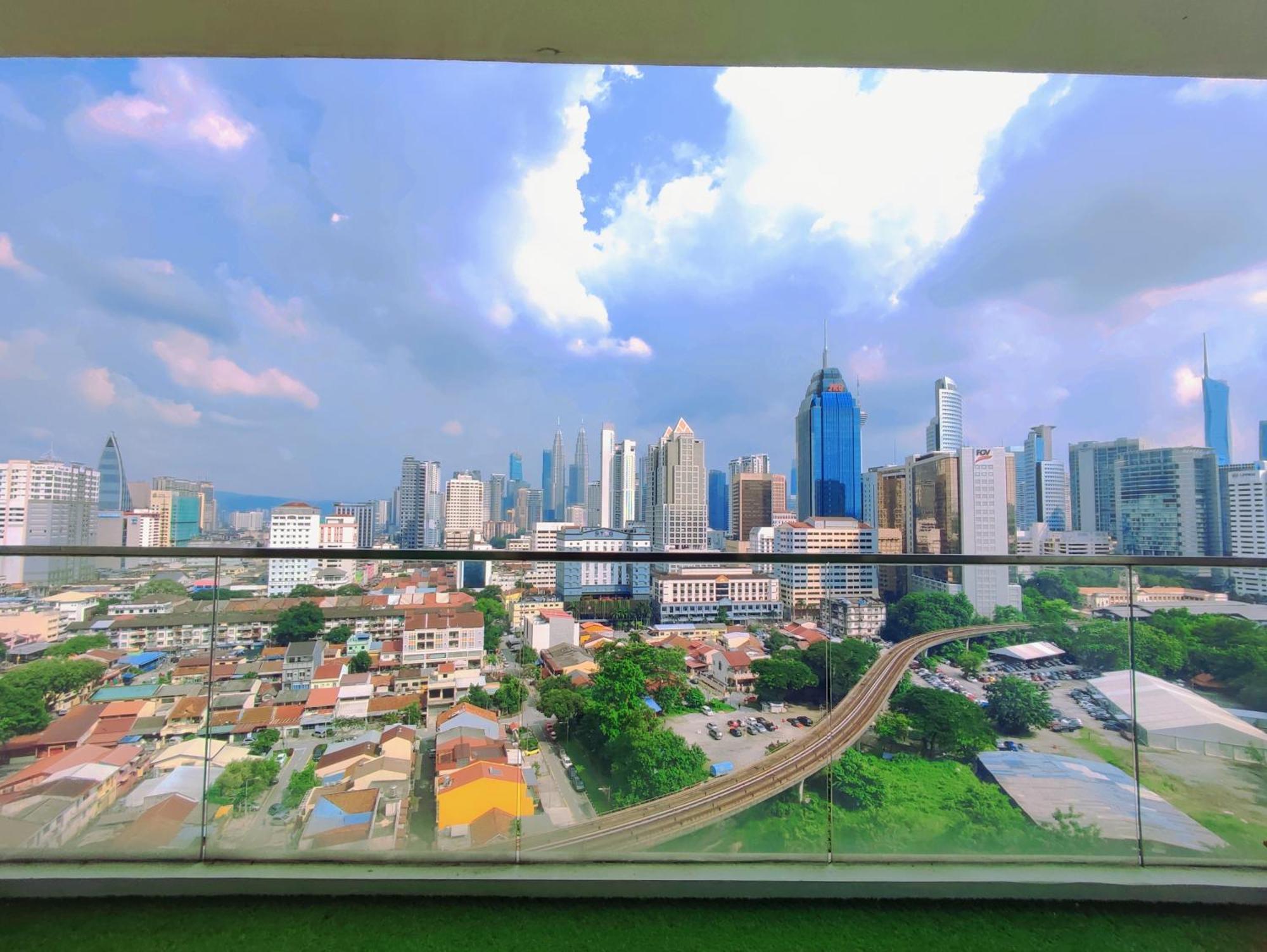 【k.l】 Cozy Balcony 2 Bedroom Klcc View